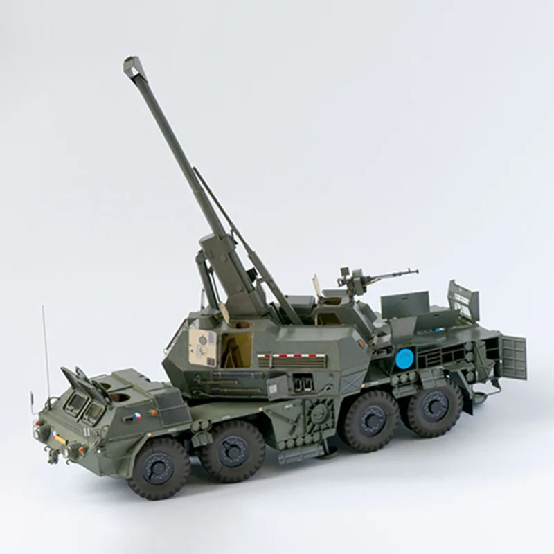 

1:35 Scale Czechoslovakia SpGH Cannon Self-propelled Howitzer Model Papercraft Toy DIY 3D Paper Card Military Model