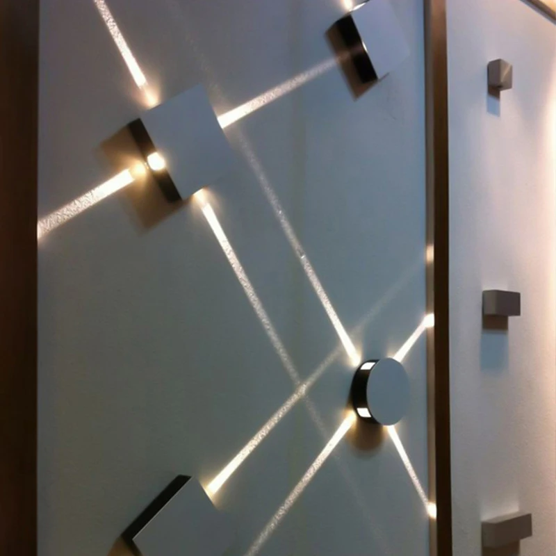 Теплый белый/белый Домашний Светильник для стены светодиодный светильник