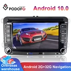 Автомобильная Мультимедийная система Podofo, плеер на Android 10,0, с 7 