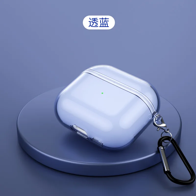 

Wireless Bluetooth Earphone case transparent soft shell anti-yellowing new i4 ear case Headset protector Soft Silicone Case