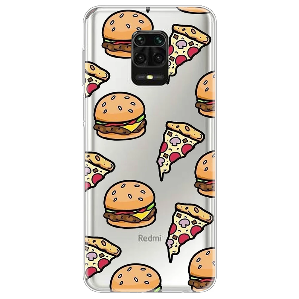 

Case for Xiaomi Redmi Note 9s Pro Transparent Tpu Case on Redmi Note 9 Pro Max Shock Absorption Silicone Full Protective Cover