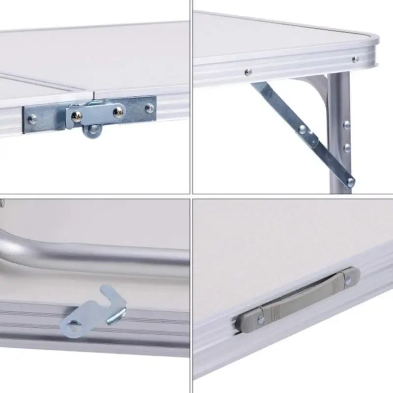 Goedkoop Draagbare Reizen Outdoor Klaptafel Stoel Camping Aluminium Picknick Tafel Waterdicht Ultralight Duurzaam Klaptafel Hwc