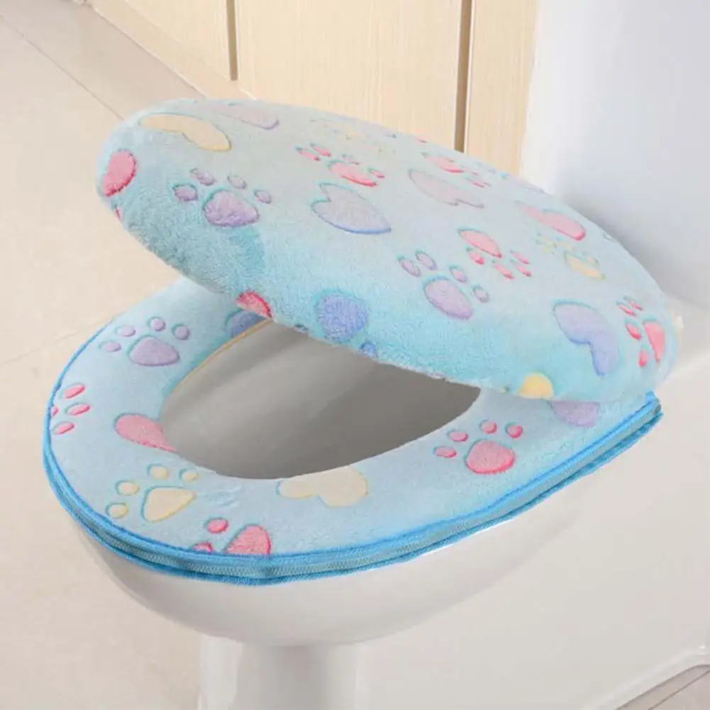 

2 шт./комплект, водонепроницаемые мягкие чехлы для унитаза