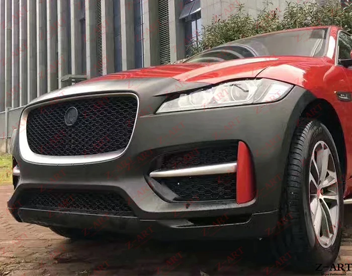 Z ART R переднего бампера для Jaguar F PACE 2015 2018 подтяжки лица PP тюнинг пакет Pace подходит