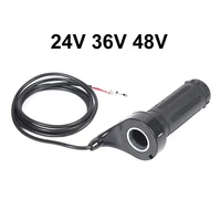 24v 36v 48v wire hall twist throttle grip multi function electric vehicle speed governor handlebar controller for bicycle handle