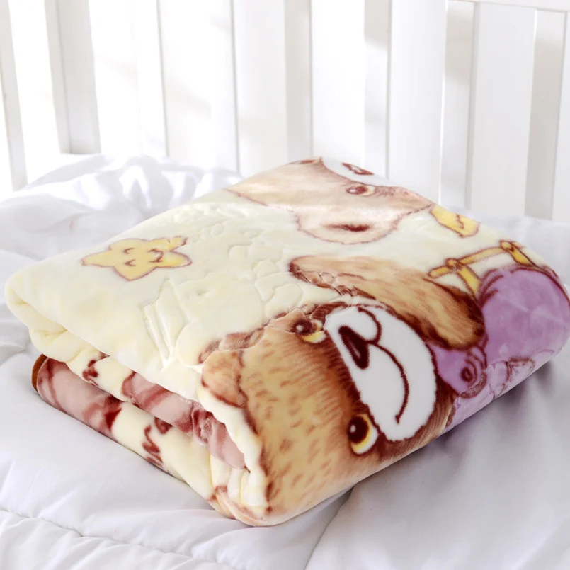 Products for Newborn Double Blanket Animal Cartoon for Infant Baby Girl Boy Keep Warm Car Kindergarten Nap Blanket 0-5 years old images - 6