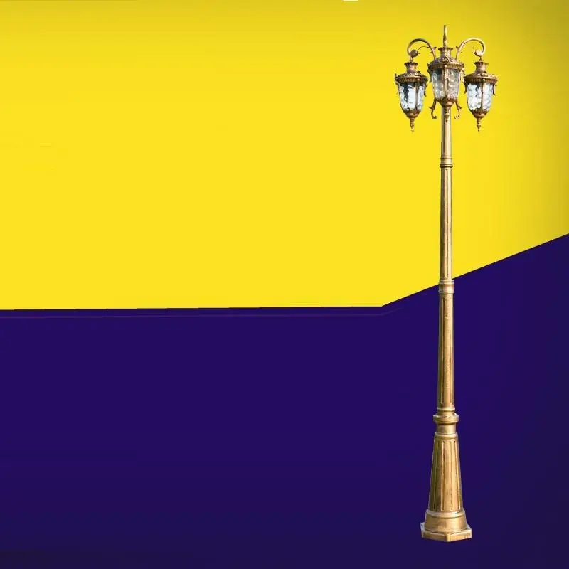 Фарола лампа Ogrodowe открытый Lampadaire Европейский De Rue Стиль Plaza светильник