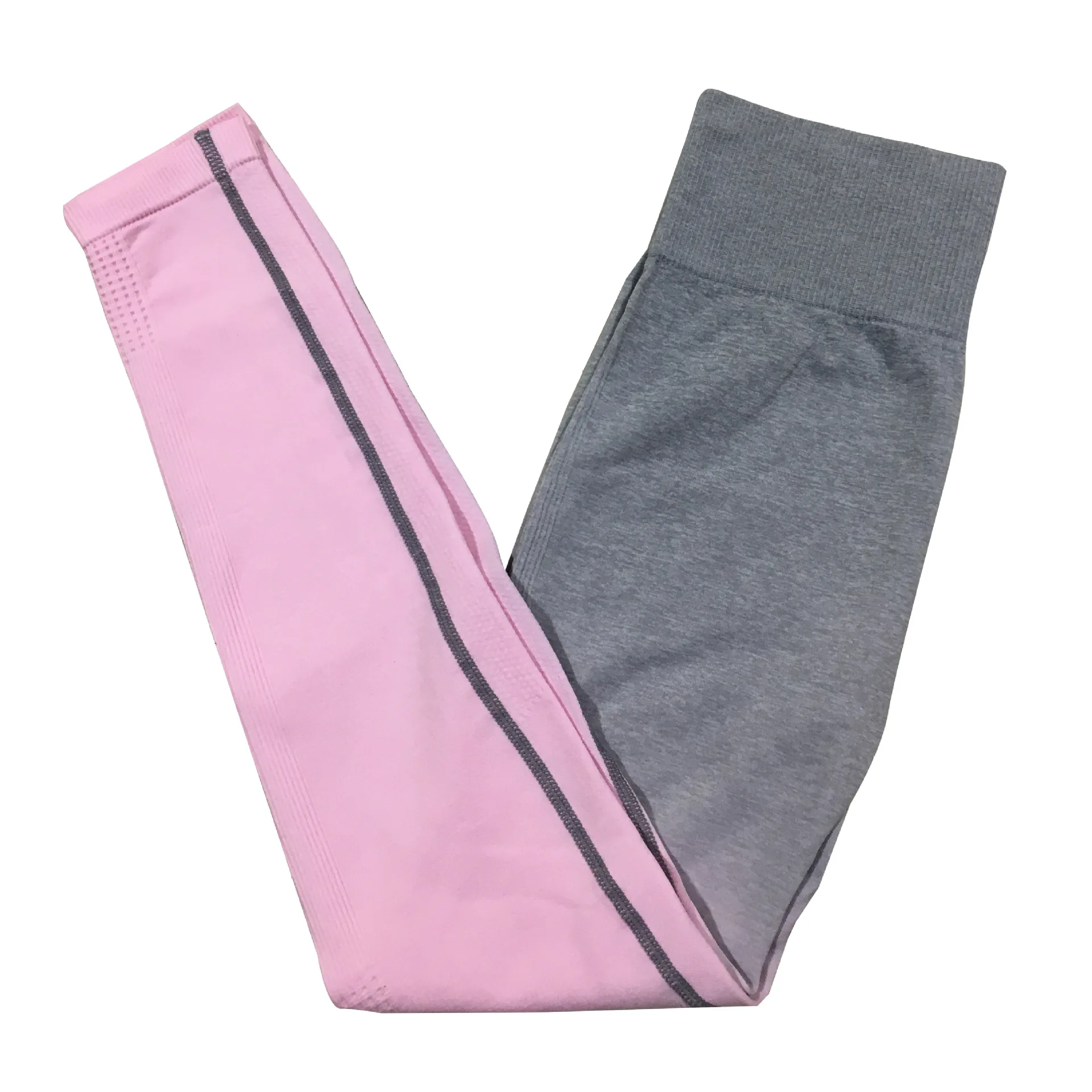 Ombre High Waist Yoga Pants Seamless Push Up Booty Leggings Gym Women Stretchy Tummy Control Running Sport Fitness | Спорт и