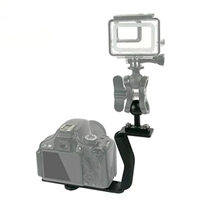 Underwater Camera Tray Single Handgrip Mount Bracket Handheld Portable Steadycam Diving | Электроника