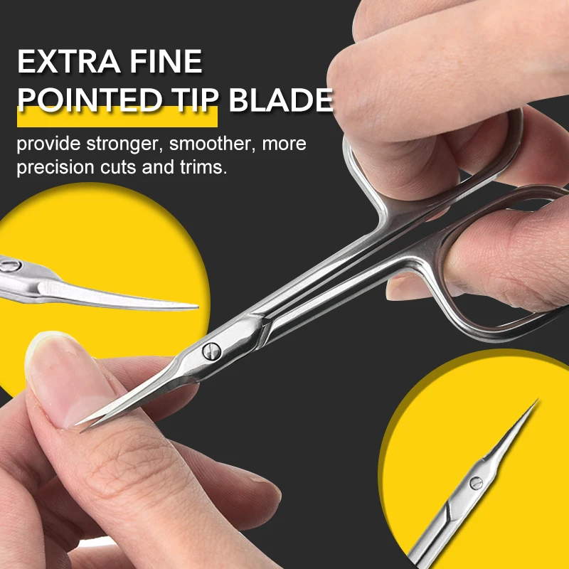 Профессиональные ножницы для маникюра и педикюра из нержавеющей стали | Красота