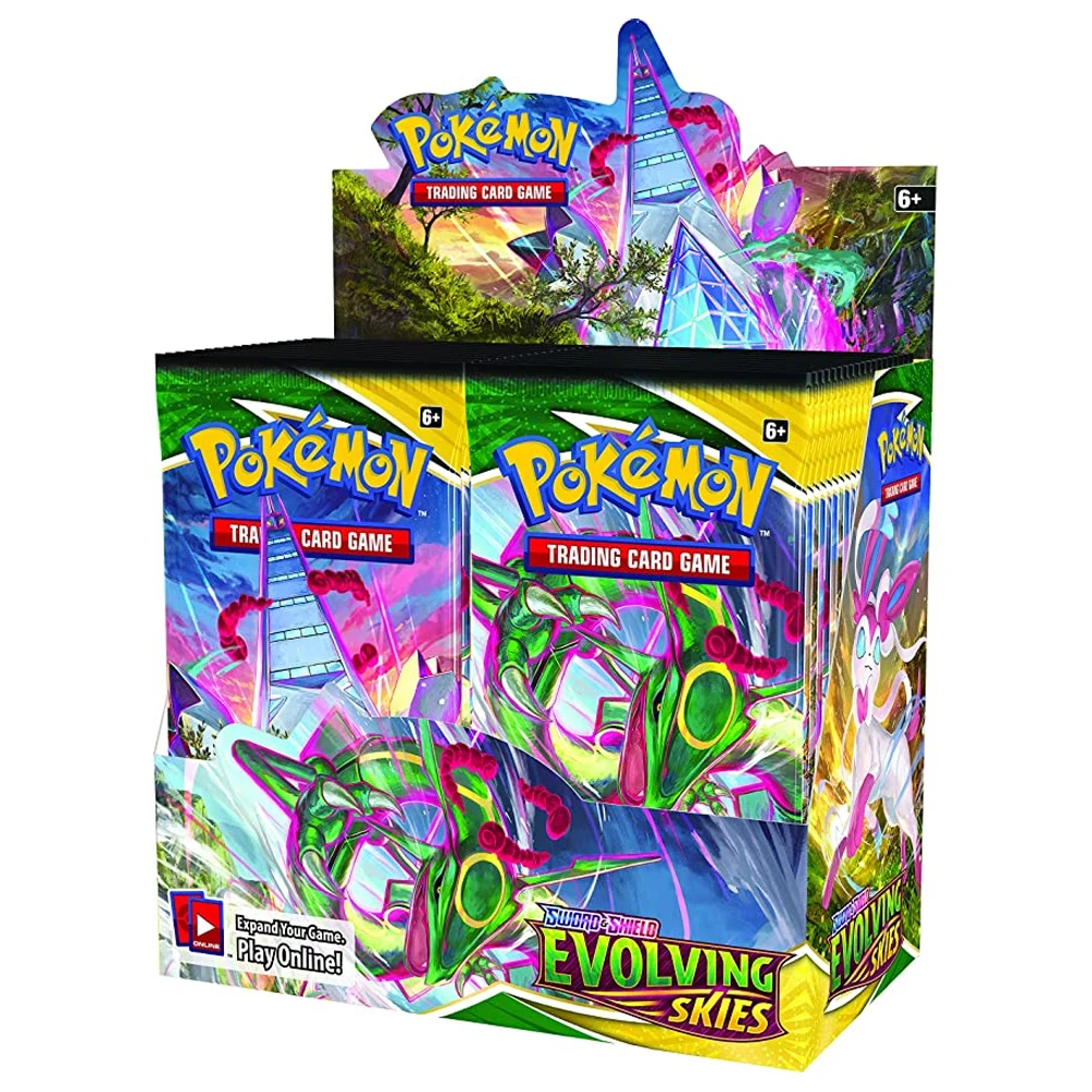 2021 новейшие карты Pokemon 360 шт. Покемон TCG меч и щит Fusion Strike Booster Box торговая карта игра