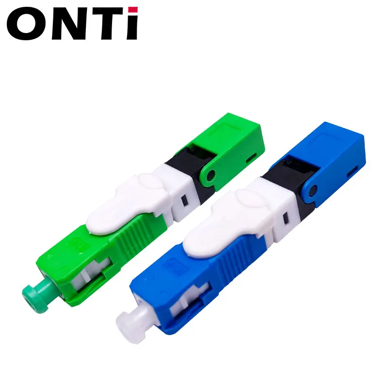 ONTi Бесплатная доставка FTTH ESC250D SC APC и UPC одномодовый волоконно оптический Быстрый