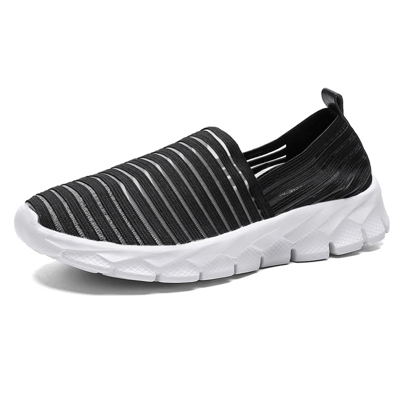 

Summer New Casual Women's Flat Shoes 41 Soft Mesh Women's Sneakers Shopping Outdoor Comfortable Women's Vulcanized Shoes
