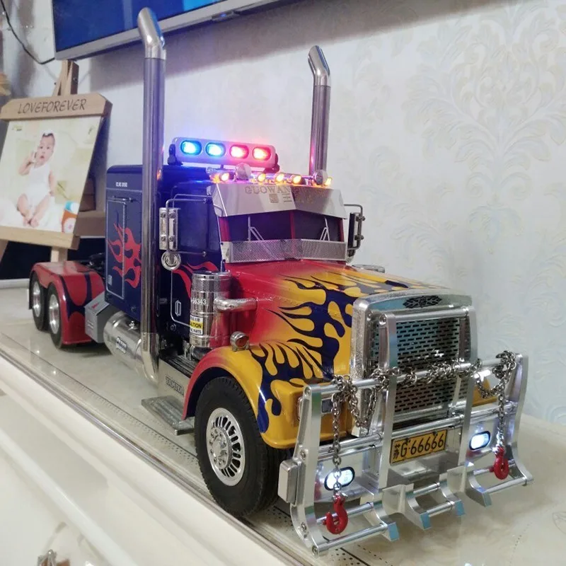Передний и задний колесный обод из металлического сплава с ЧПУ для 1/14 Tamiya RC Truck car