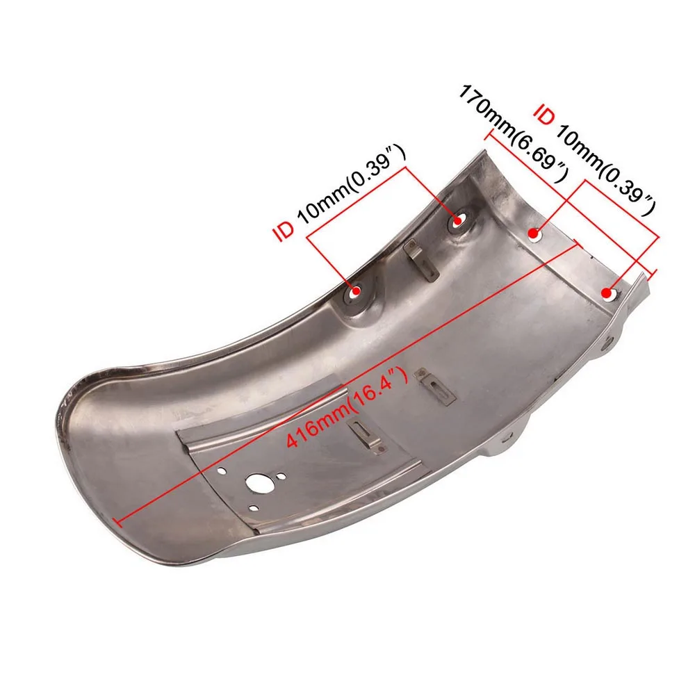 Заднее крыло для мотоцикла брызговики защитное колесо Hugger Suzuki GN125 GN250 GN 125 250