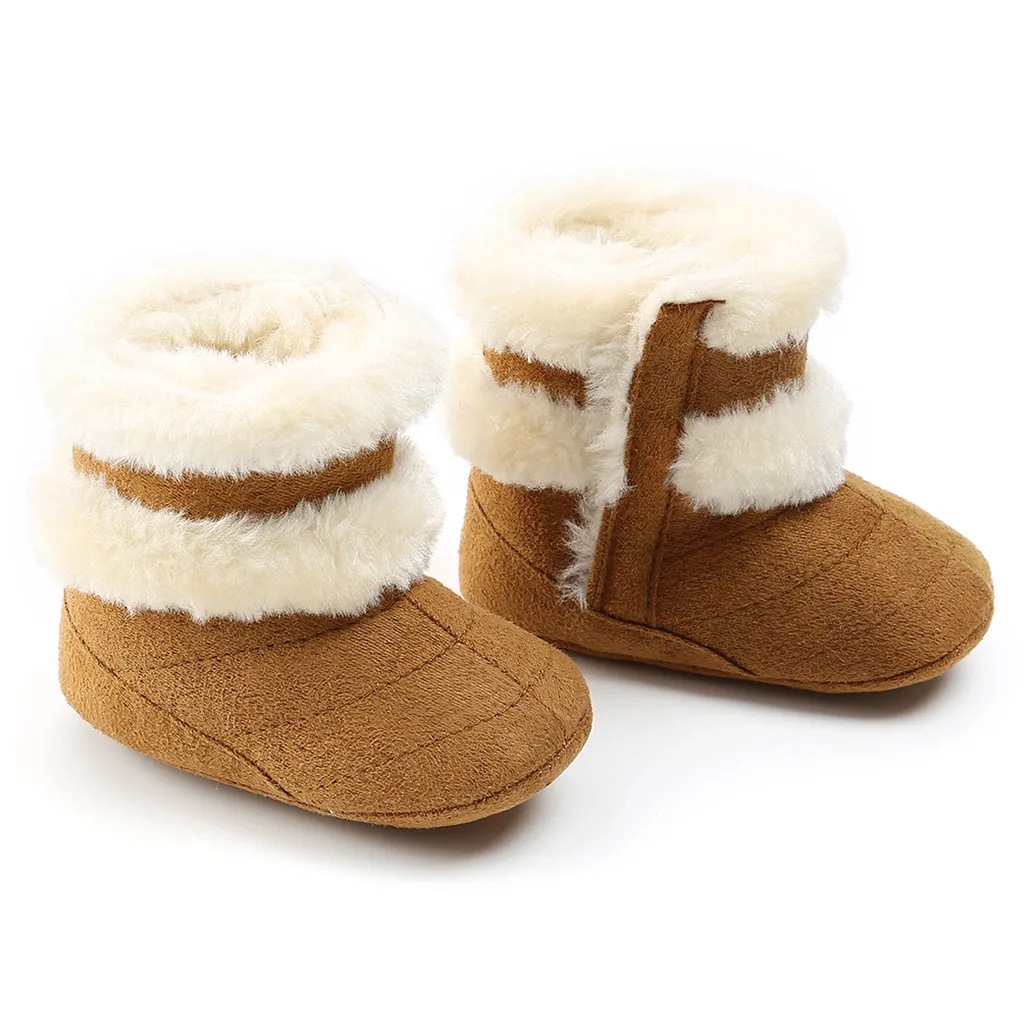 Winter Baby Shoes детская обувь Baby Boots Keep Warm Infant Newborn Baby Girls Boys Outdoor Shoes First Walkers Shoes#0