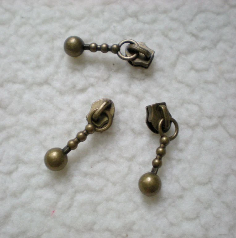 100 шт. металлические слайдеры на молнии 3 # нейлоновые застежки Сменные ручки в