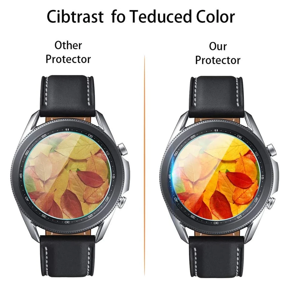 Для Samsung Galaxy Watch 3 45 мм защита для экрана HD Защита от царапин без пузырьков 9H чехол