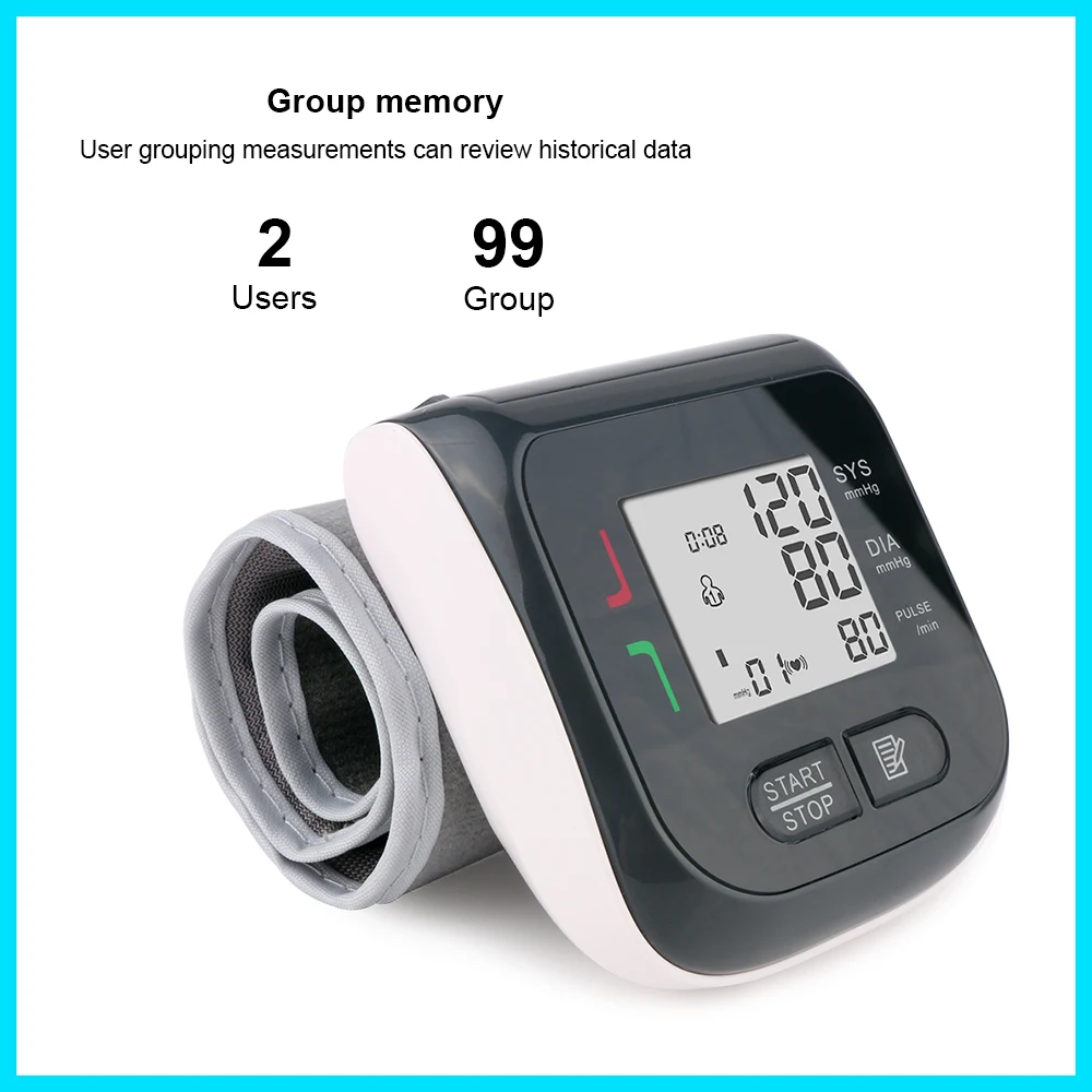 RZ крови Давление цифровой монитор для контроля кровяного сердце манжеты