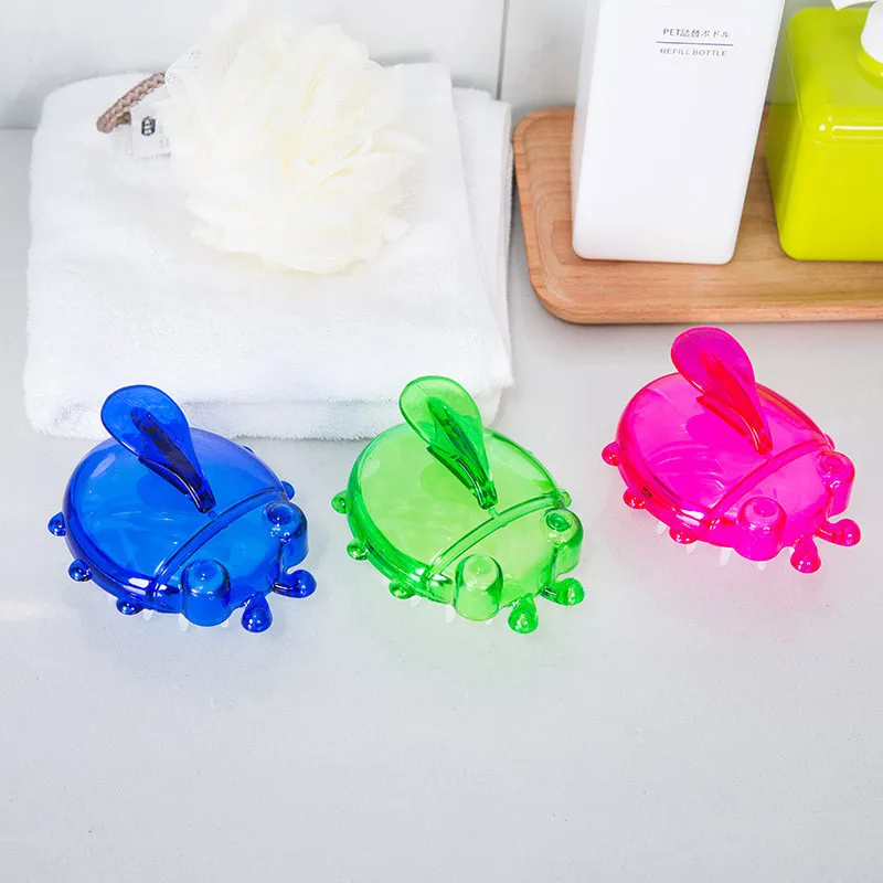 Детская щетка для волос силиконовый шампунь широкая зубная - Цена: 49,82 руб.