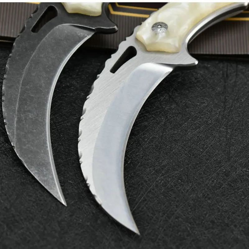 Ножи карамбит ястреб коготь ястреба нож для выживания на природе защиты