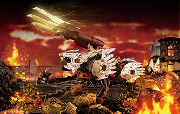 CMT в наличии TAKARA TOMY ZOIDS ZW25 BEAST LIGER аниме Набор игрушечных фигурок из ПВХ | Игрушки и
