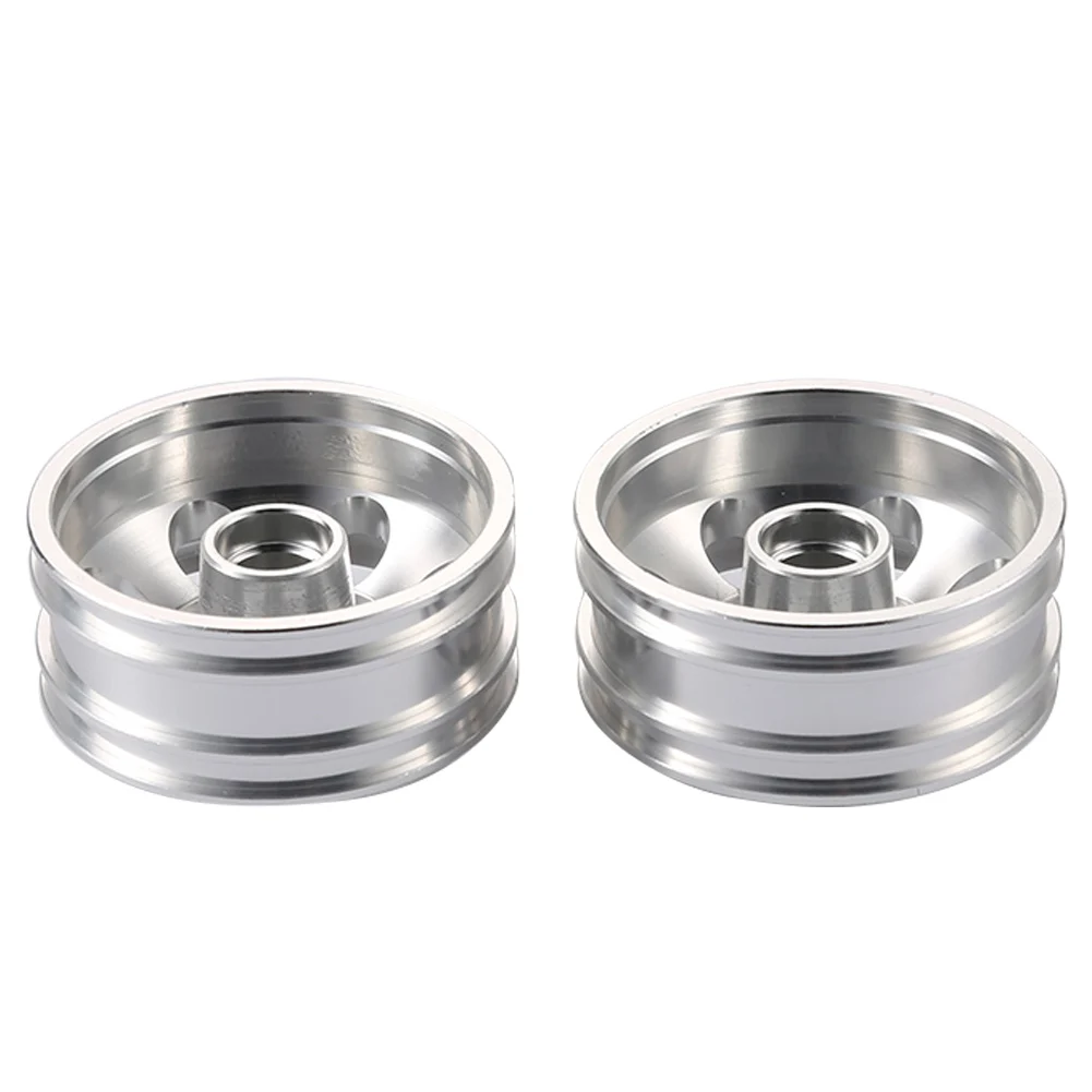 

Cool Aluminum Wheel Rims High Grip Front Wheel Supply Educational Learning Study Toy Gifts for RC Crawler Spare