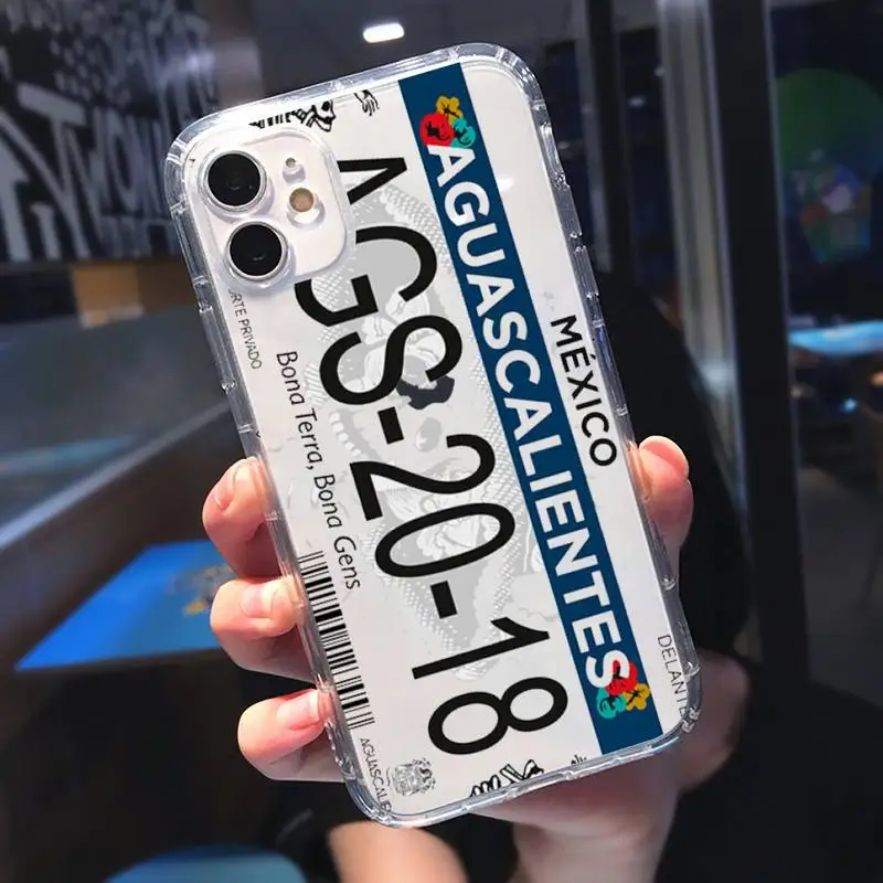 Чехол для телефона с номерным знаком iphone 13 12 11 8 7 plus mini x xs xr pro max | Мобильные