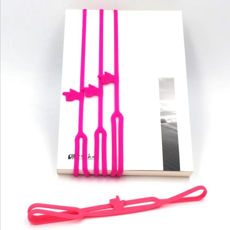 Силиконовая Мерцающая искусственная модная Закладка закладки канцелярские