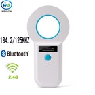 Bluetooth-сканер для домашних животных ISO117845, Ручной USB-транспондер для чтения ID животных, кошек, лошадей