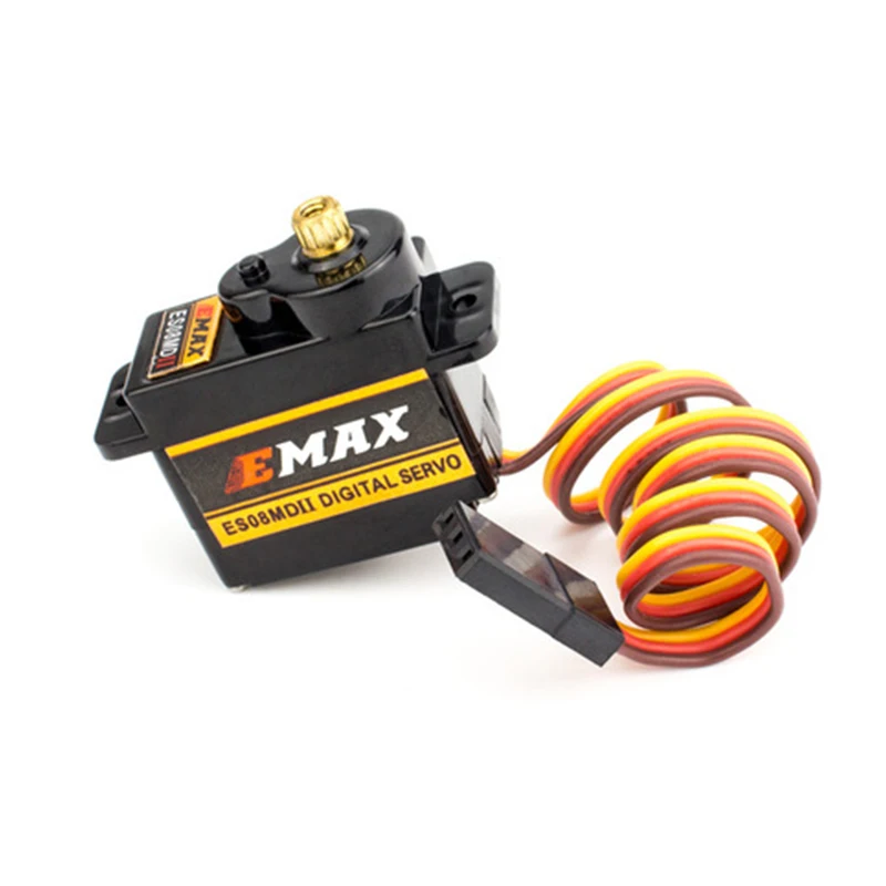 4 шт./лот оригинальный EMAX ES08MDII металлический цифровой сервопривод 12g