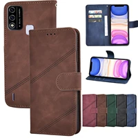 for itel s16 a56 p36 pro vision 1 a48 a25 a16 plus a52 lite wallet case high quality flip leather protective phone cover