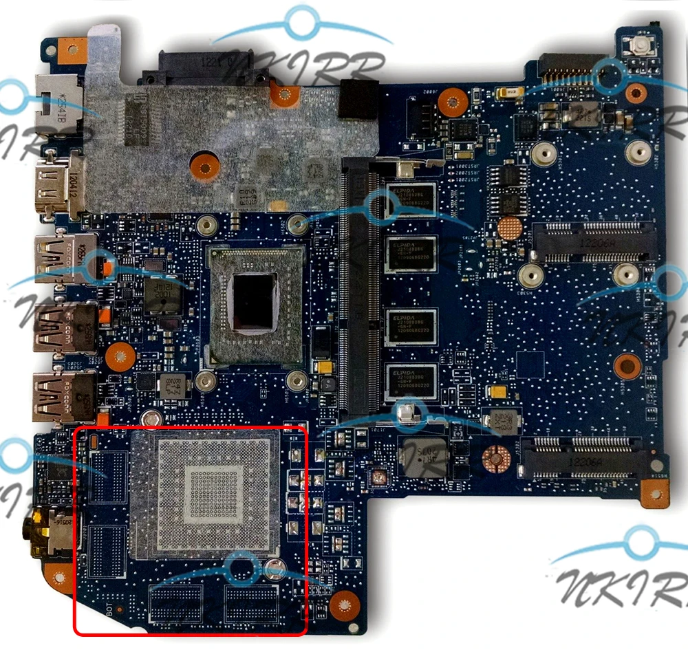 JM50 основной плате REV: 2 1 NBRY811005 I5-2467M Процессор подходит для 40pin Экран UM67 материнская
