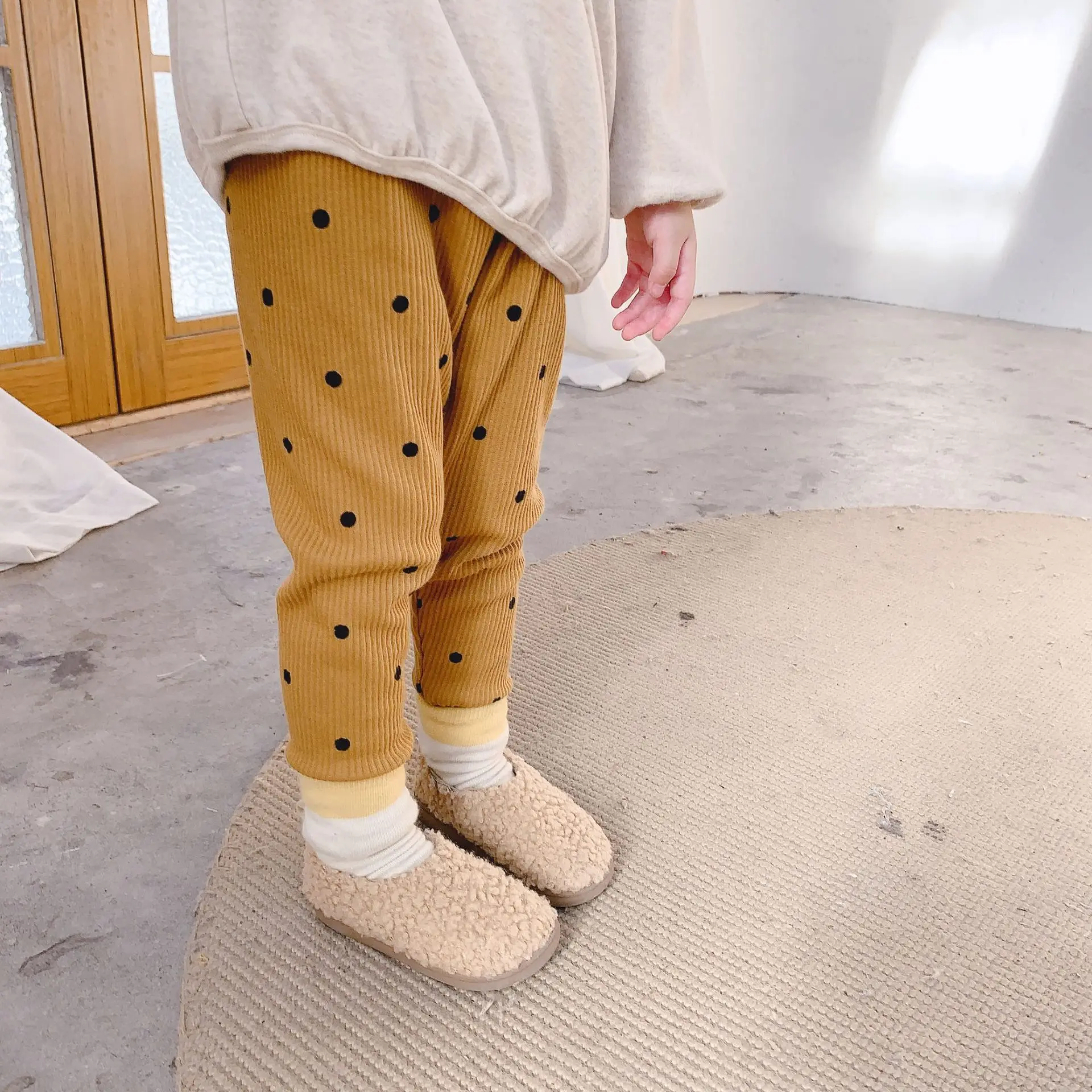 2019 г. Детская одежда новые осенние и зимние хлопковые классические бархатные