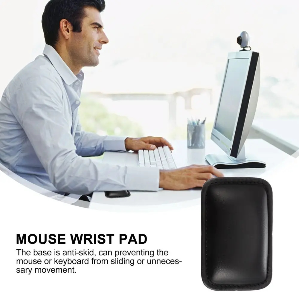 

2Pcs Portable Computer Wrist Support Mat Keyboard Elbow Rest Pad