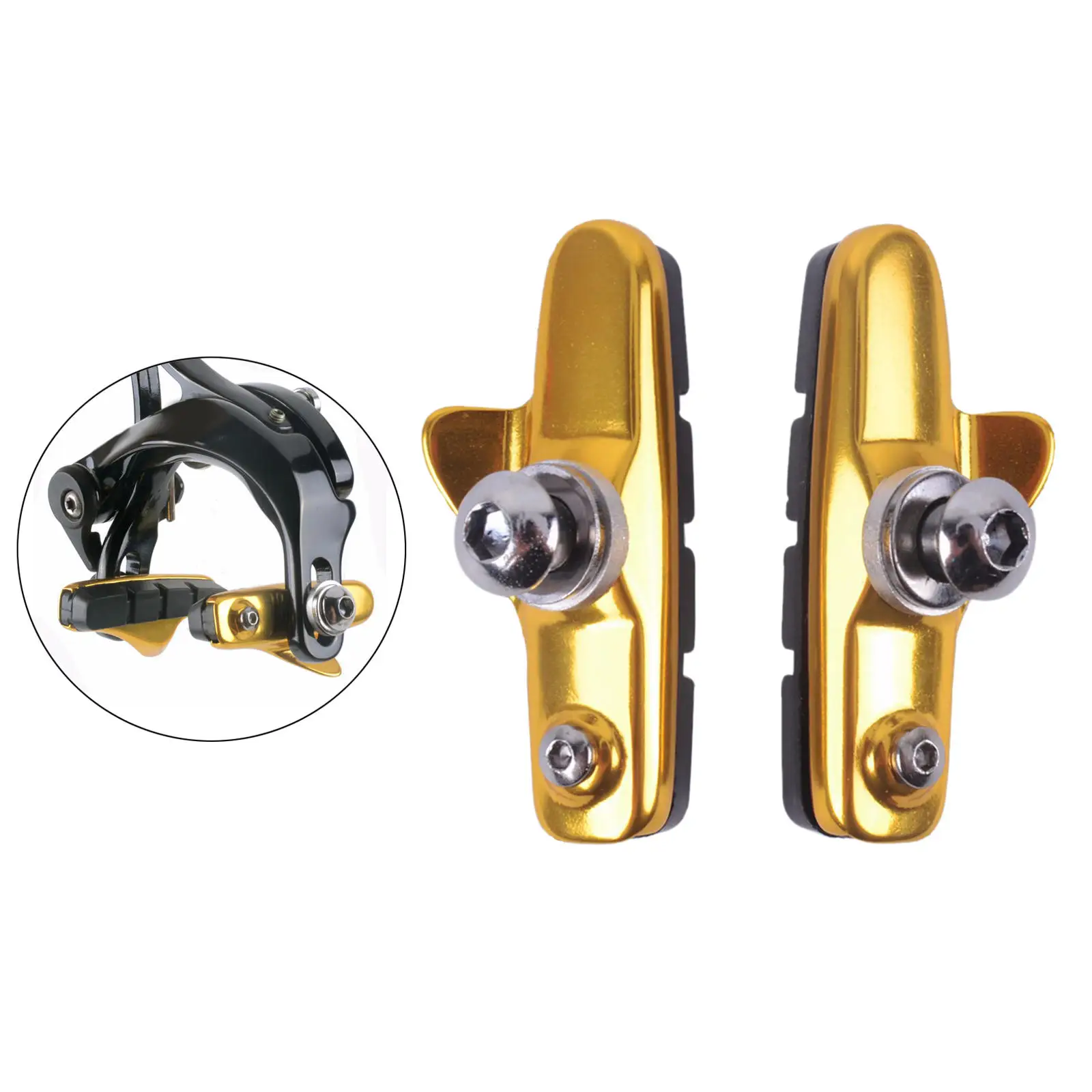 Светильник кие тормозные колодки для дорожного велосипеда | Спорт и развлечения