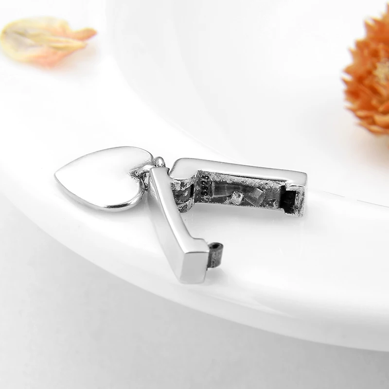 Hot sale 925 Sterling Silver clips beads dangle heart Fit Reflections Bracelet Original Clip Charm Women Jewelry | Украшения и