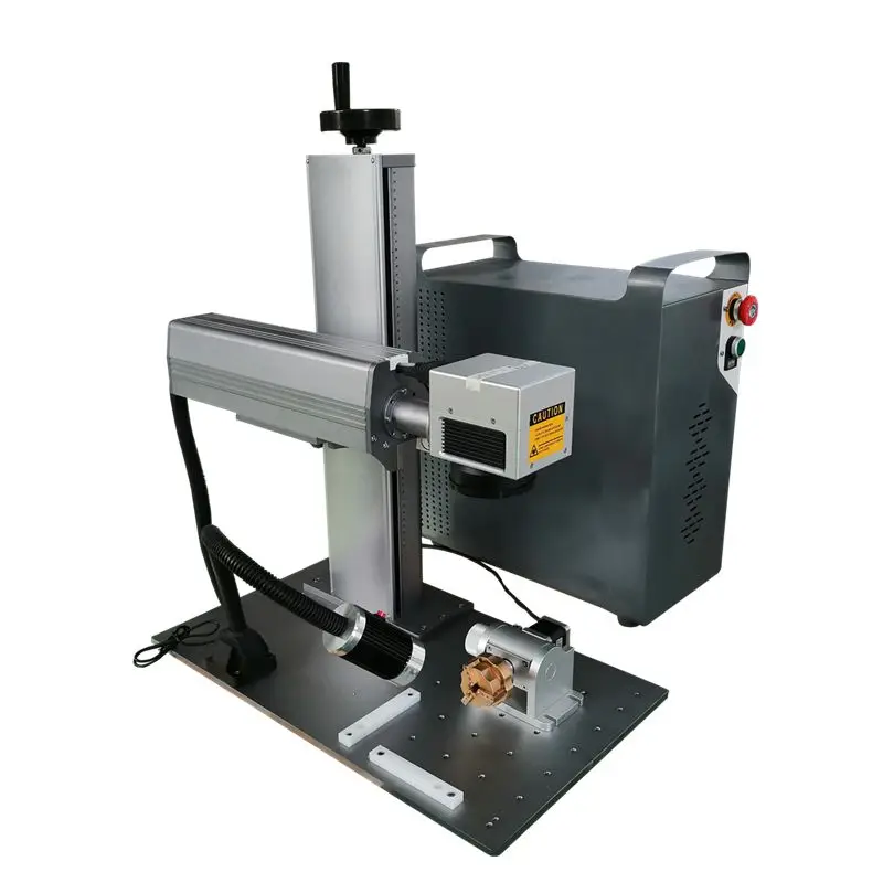 Раздельная мини-машина для лазерной маркировки волокна с 30 Вт лазерным