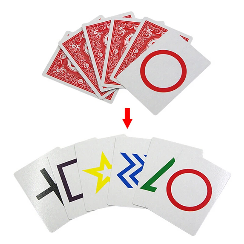 Juego de cartas de Magia cl&aacute;sica para ni&ntilde;os, juego de trucos de Magia de primer plano, accesorios de rendimiento de Magia para ni&ntilde;os, 2 unidades-1