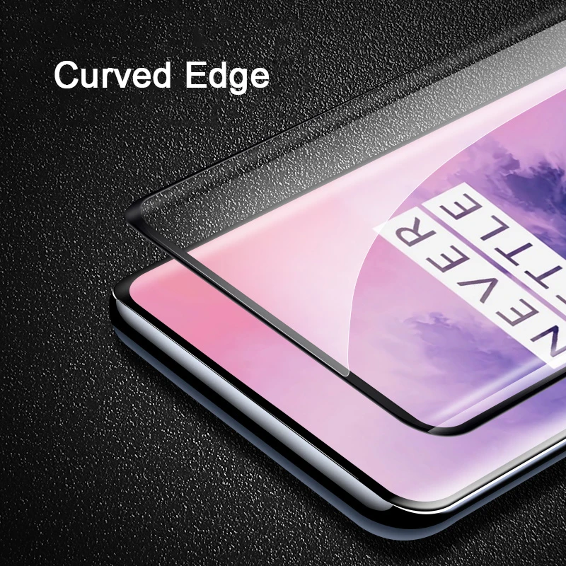 Изогнутое закаленное стекло 5D для Oneplus 7 pro 7pro Защита экрана one plus oneplus защитное
