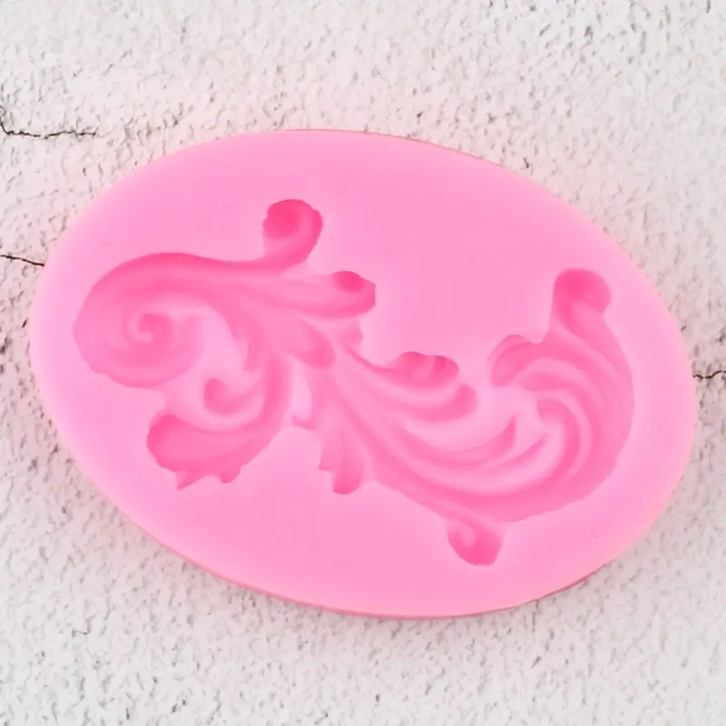 Барокко рельефная граница силиконовые формы искусственная глина|Пресс для