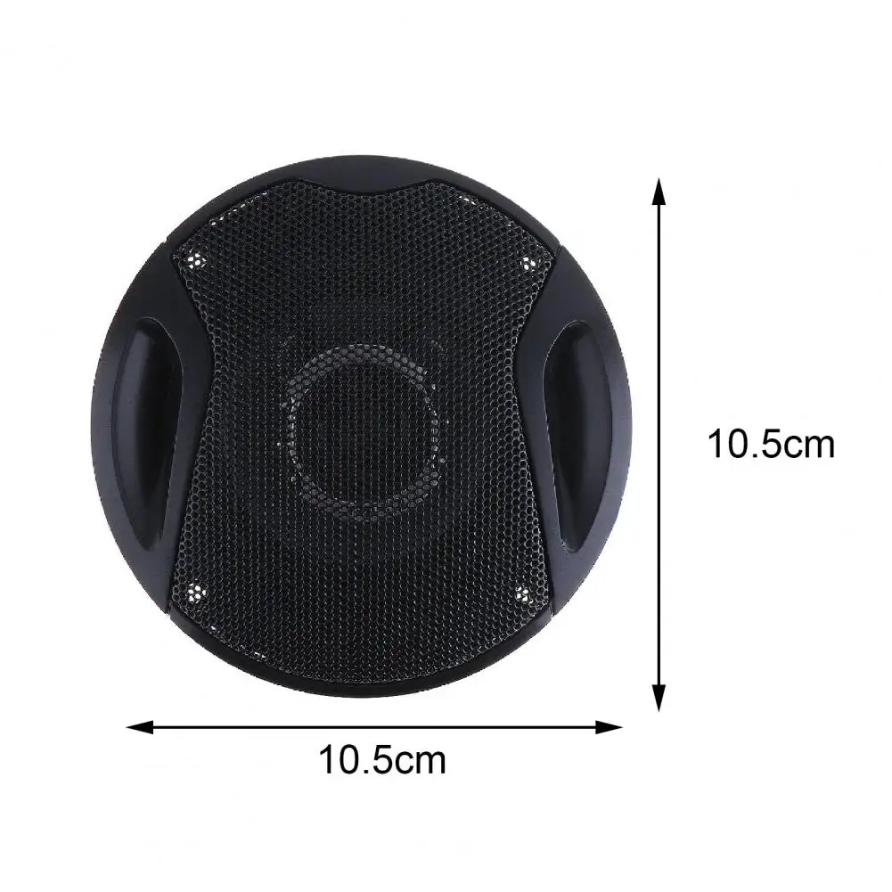 

55% Dropshipping!!2Pcs Loudspeaker Lightweight Rubber Folding Ring Metal Anti-rust Voice Coil Car Speaker for Outdoor