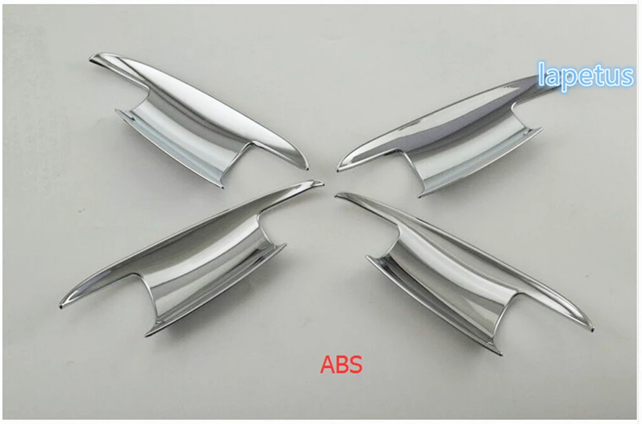 Lapetus Exterior Refit Kit Fit For Mercedes-Benz GLA X156 200 220- ABS Chrome Door Pull Handle Grip+ Bowl Cover Trim