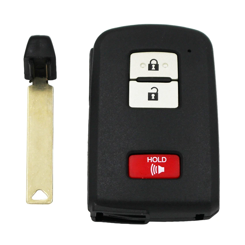 2 + 1 кнопка для замены дистанционного ключа чехол брелок 3 кнопки Toyota Avalon Camry RAV4