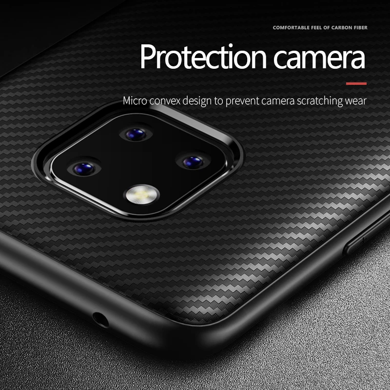 Чехол Mate 20 Pro iPaky Coque для Huawei Lite чехол из углеродного волокна Мягкий силиконовый