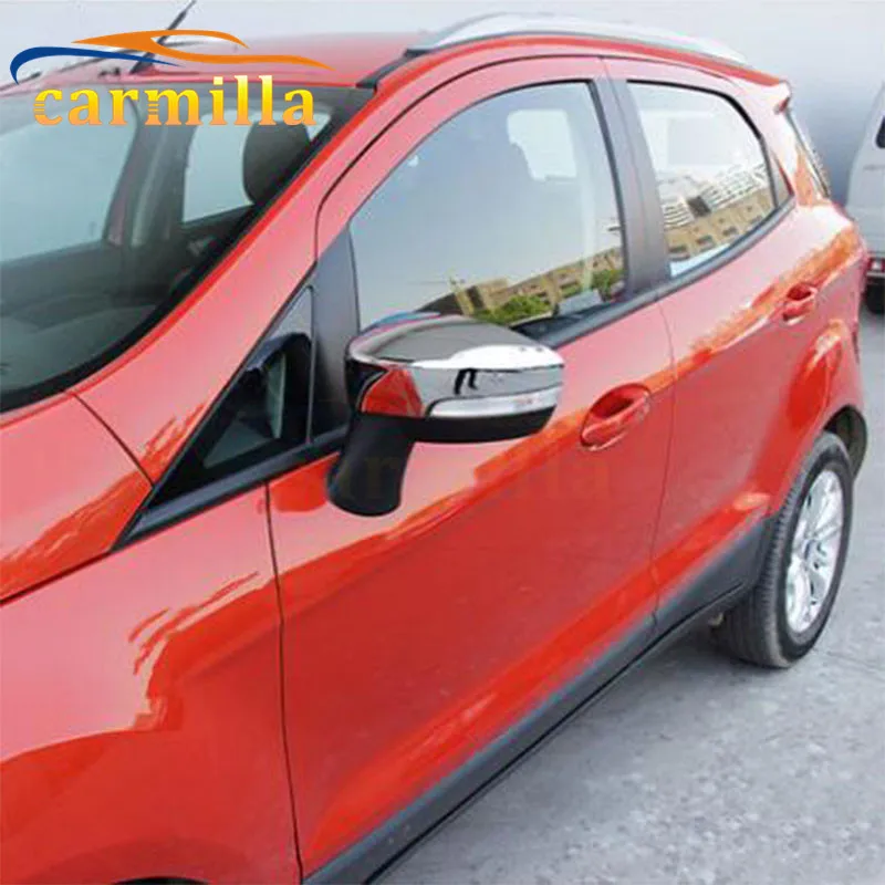 Carmilla ABS хромированное Автомобильное зеркало заднего вида Защита от царапин