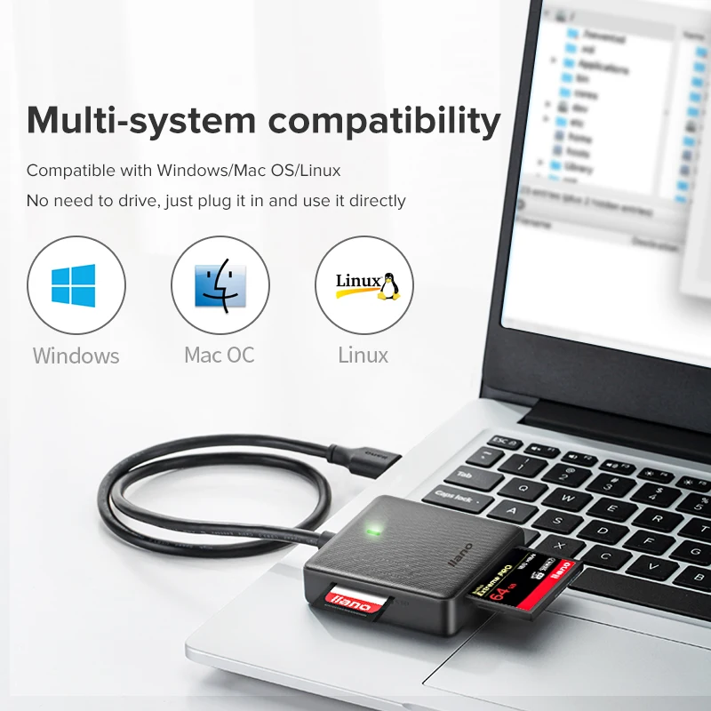 4 в 1 USB 3 для SD CF MS карт | Компьютеры и офис