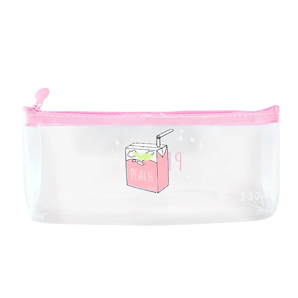 Творческий Простой маленький свежий Карандаш Чехол прозрачный пенал большой