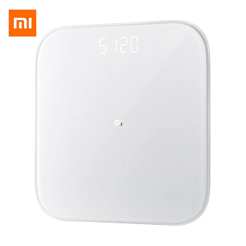 Оригинальные умные весы Xiaomi Mi 2 для здоровья Bluetooth 5 цифровые Поддержка Android 4 3 IOS 9