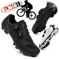 professional mountain bike sycling shoes mens outdoor sports self locking road bike sports shoes non slip spd racing shoes 2021